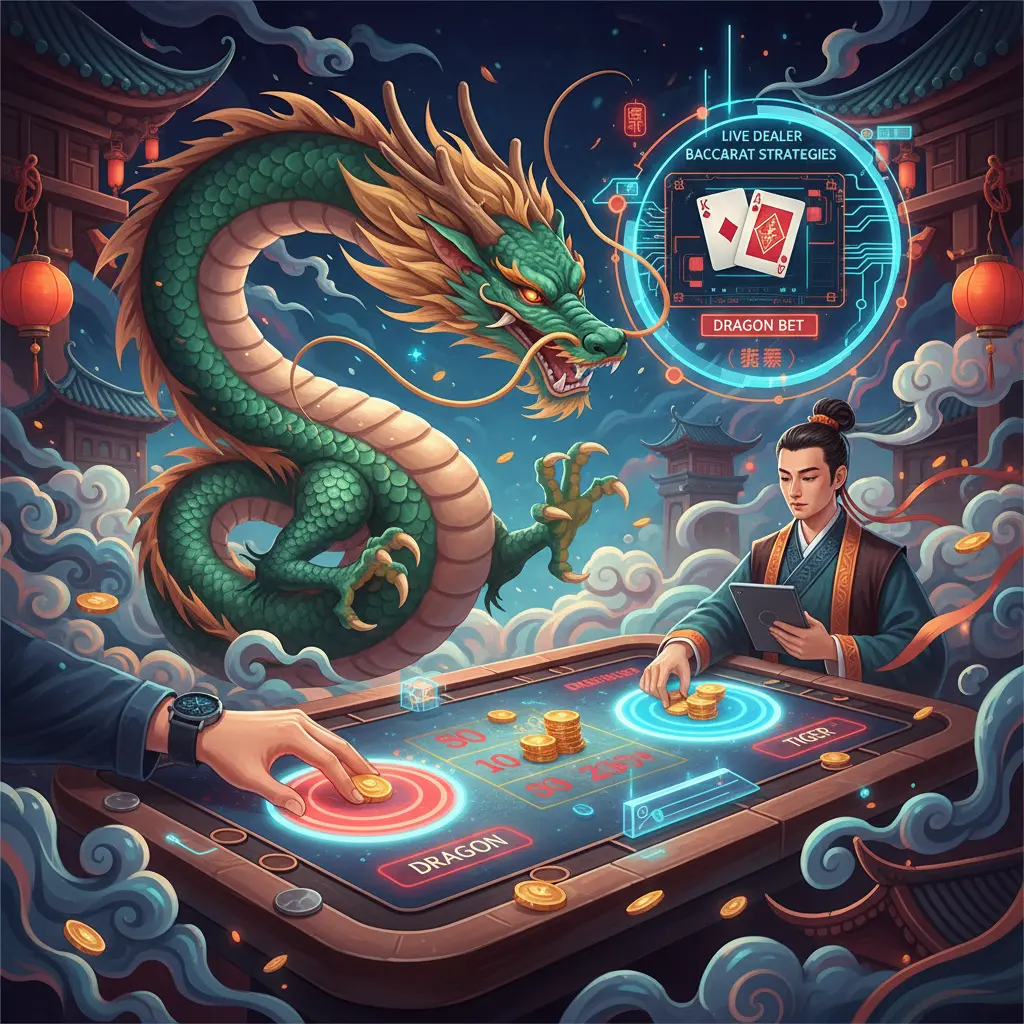 Live dealer baccarat strategies - Dragon