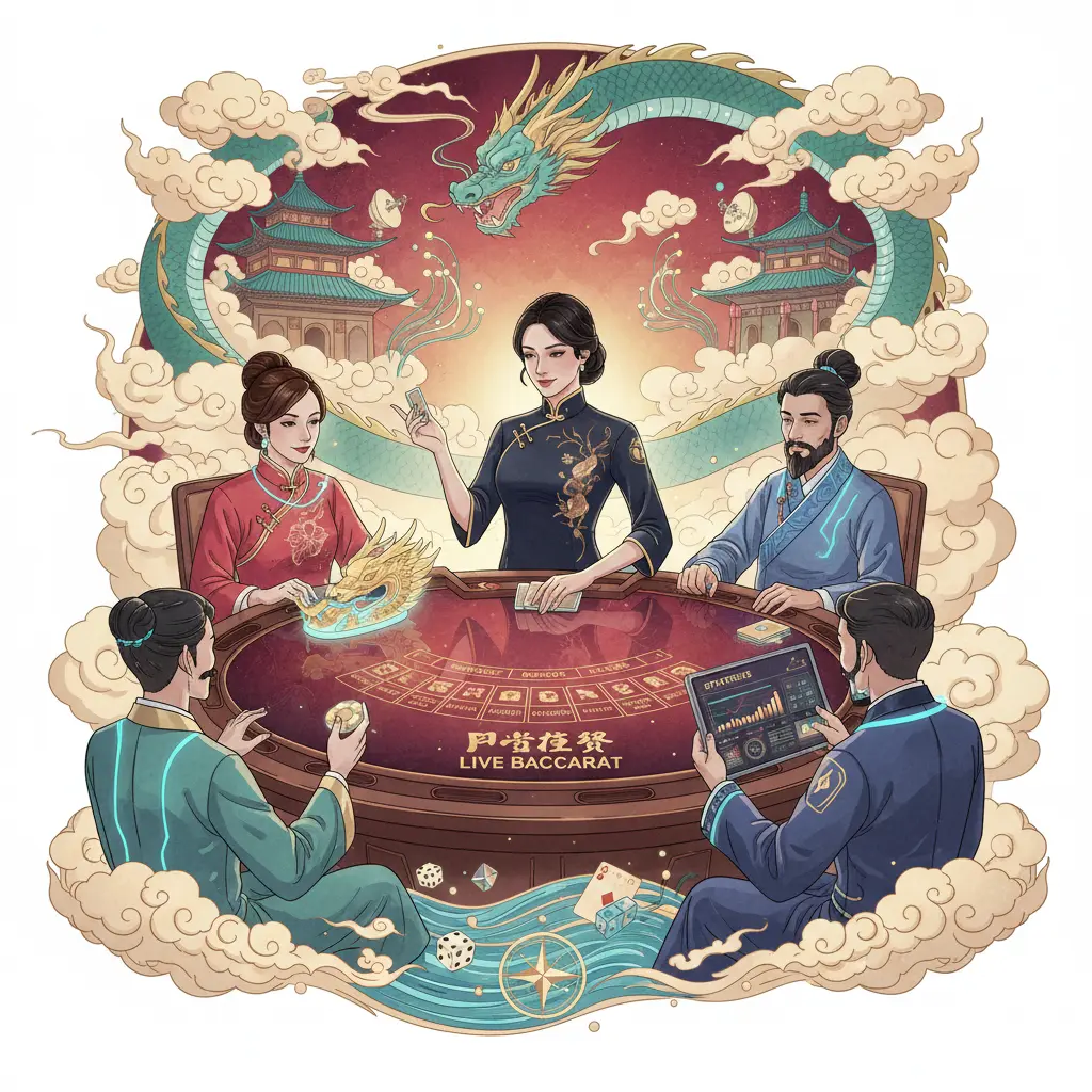 Live dealer baccarat strategies - Playtech